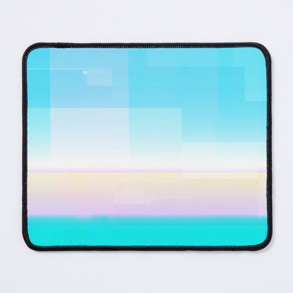 Item preview,  STYLISH PAINT BLUE CYAN WHITE MARINE AQUA BLOCKISM. designed and sold by Ralek.