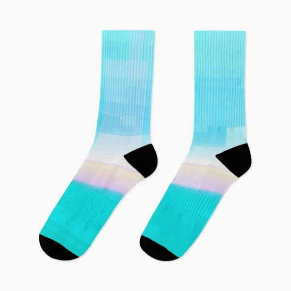 Item preview,  STYLISH PAINT BLUE CYAN WHITE MARINE AQUA BLOCKISM. designed and sold by Ralek.