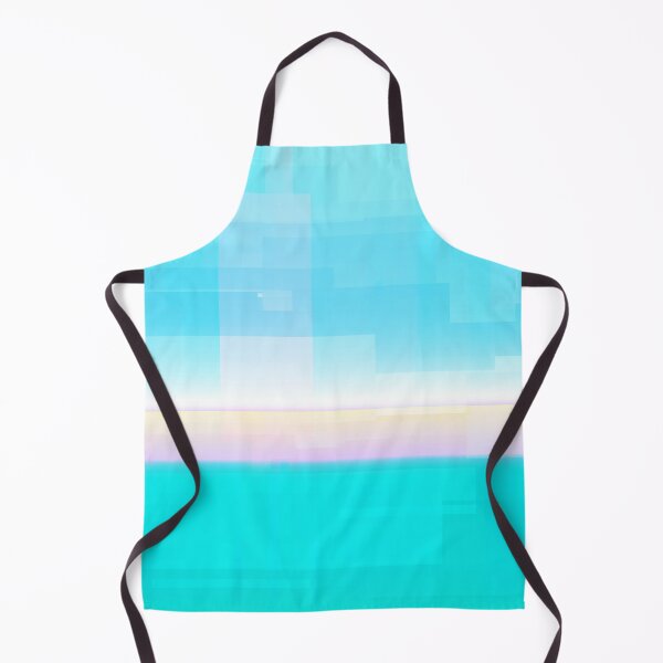Item preview, STYLISH PAINT BLUE CYAN WHITE MARINE AQUA BLOCKISM. designed and sold by Ralek.
