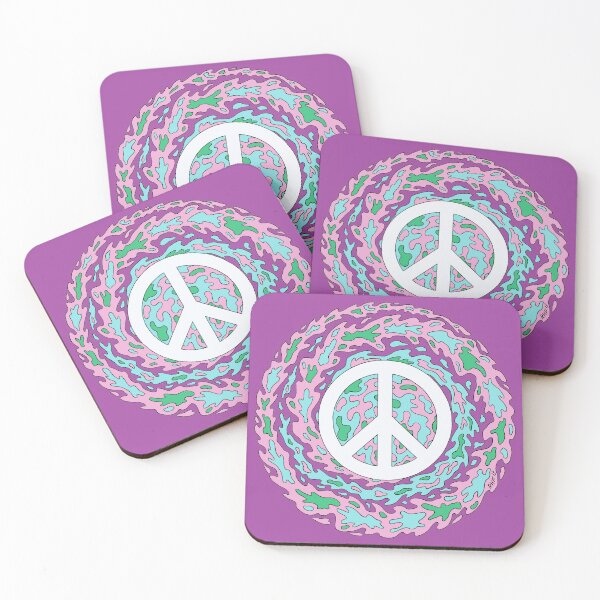 Item preview, Psychedelic Peace designed and sold by Azure Lion Productions.