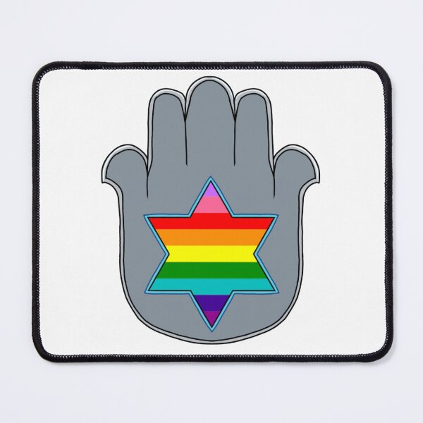 Item preview, LGBT Jewish Hamsa designed and sold by EinsteinEitan.