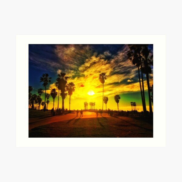 Venice Beach 1/28/16 #2 Art Print