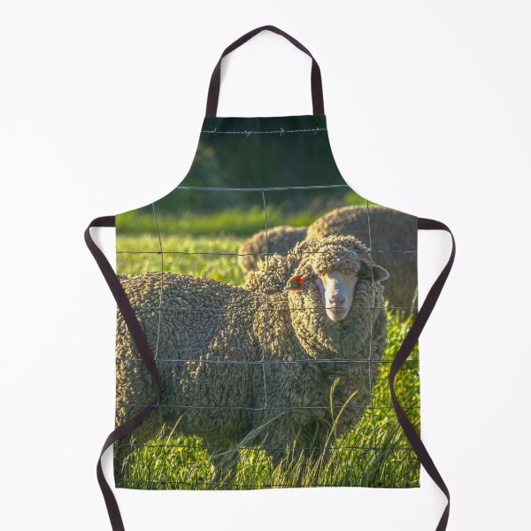 Item preview, Sheep by the Fenceline in Redesdale designed and sold by Steven Jodoin.