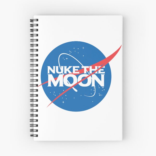 Item preview, Nasa Nuke The Moon designed and sold by ZaraZahavah.
