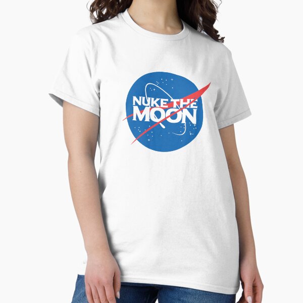 Item preview, Nasa Nuke The Moon designed and sold by ZaraZahavah.