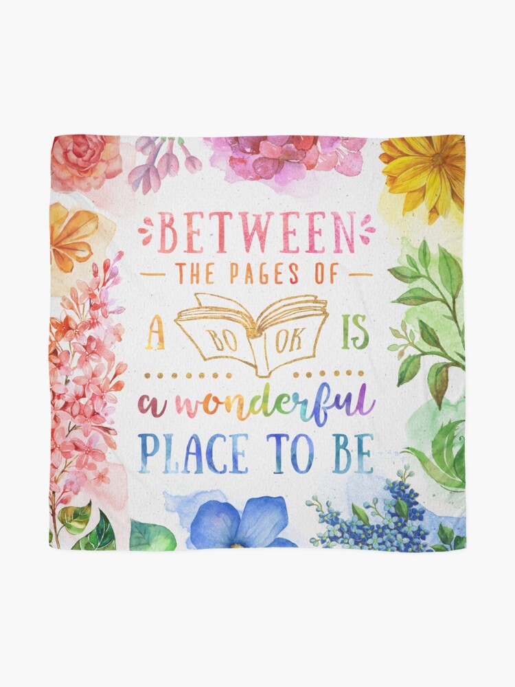 Alternate view of Between the pages Scarf