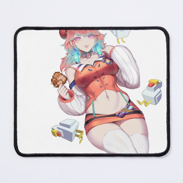 Item preview, Cute Takanashi Kiara Minecraft Vtuber designed and sold by TsukiOnna.