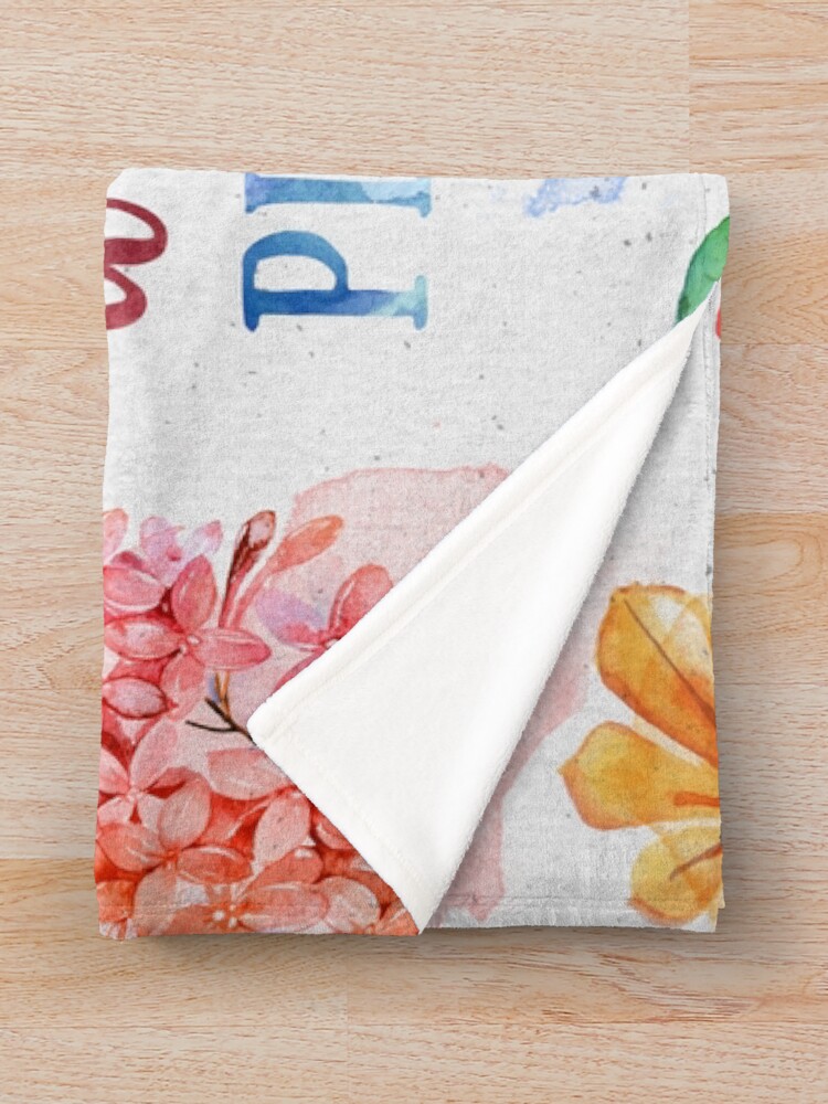Alternate view of Between the pages Throw Blanket