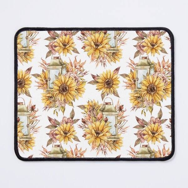 Item preview, Watercolor sunflower bouquets designed and sold by tiana-geo.