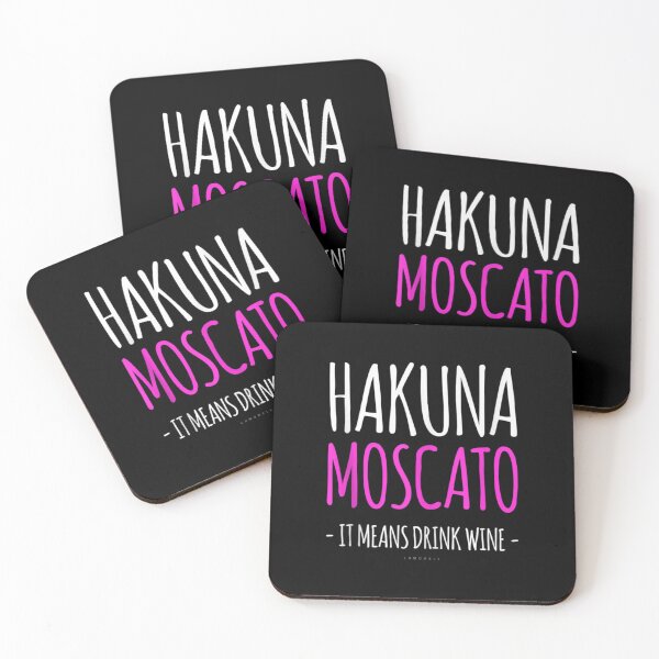 Item preview, Hakuna Moscato It Means Drink Wine- Limited Edition | Perfect Gift - Loves Cat designed and sold by eulacaviu.