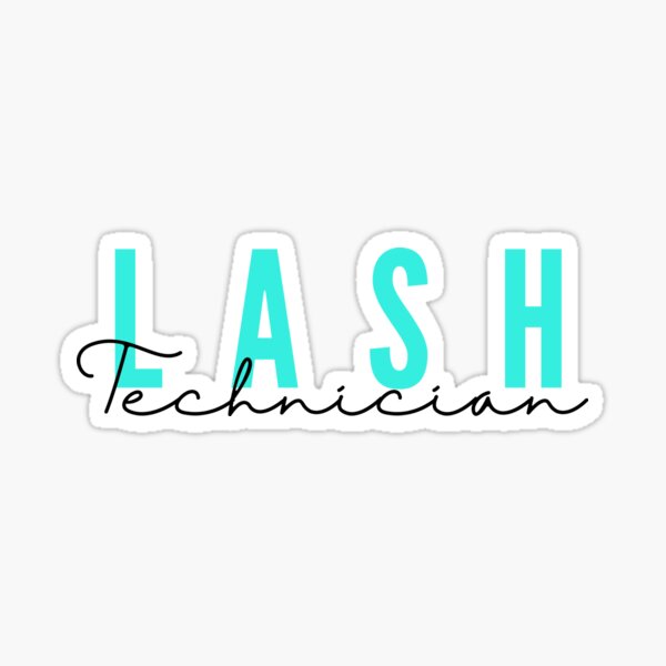 Lash technician Sticker
