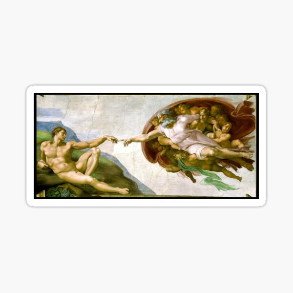 Item preview, The Creation of Adam by Michelangelo designed and sold by BritishFashion.