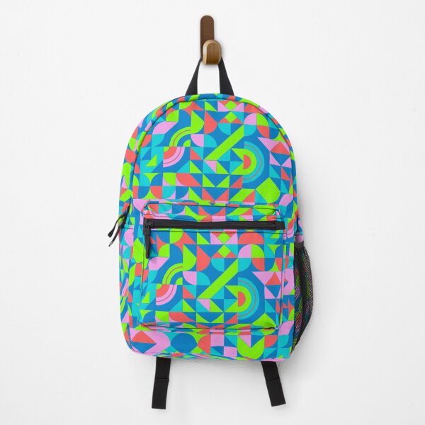 Item preview, geometric colorful patterns conceptual Art - Abstract Neo Geo graphic design designed and sold by Design Repo.