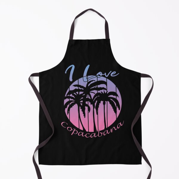 Item preview, I LOVE COPACABANA BLUE PINK SKY PALM TREES designed and sold by DeliveryGeorge.