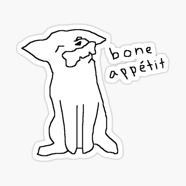 Bone apetit! Sticker