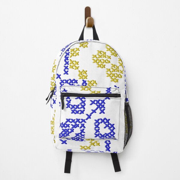 Item preview, Ukrainian motive. Folk embroidery yellow blue designed and sold by sonaadalian.