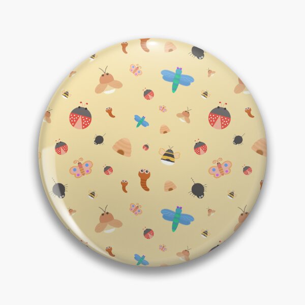 Item preview, Summer Time Bugs Pattern- Creamy designed and sold by MILdecals.