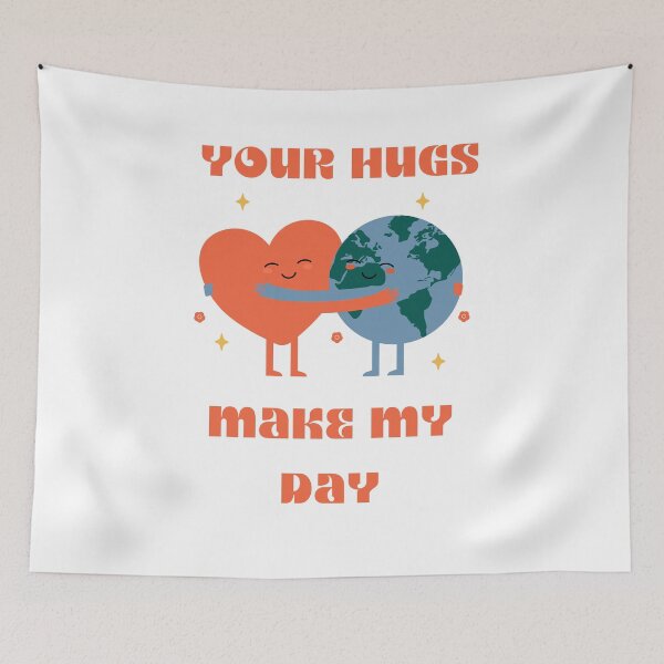 Item preview, make my day with your hugs designed and sold by axoniej.