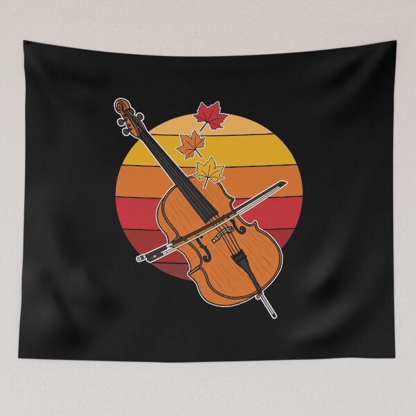 Item preview, Fall Cello Cellist String Musician Autumn designed and sold by doodlerob.