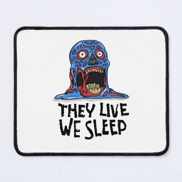 Item preview, They Live We Sleep Melting Alien designed and sold by KnowlegeBodega.