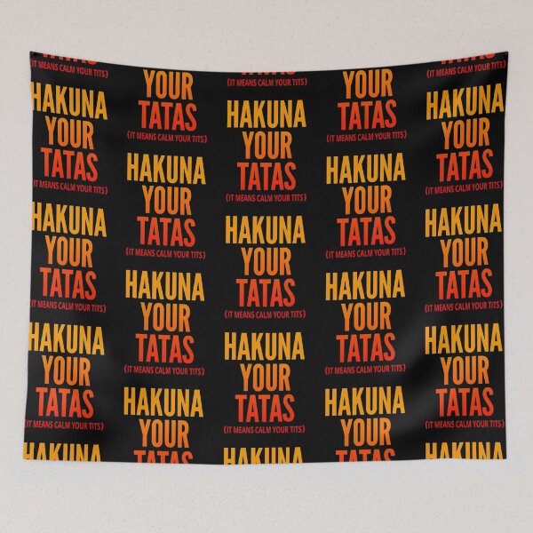 Artikelvorschau, Hakuna Your Tatas- Limited Edition | Perfektes Geschenk – liebt Katze entworfen und verkauft von eulacaviu.