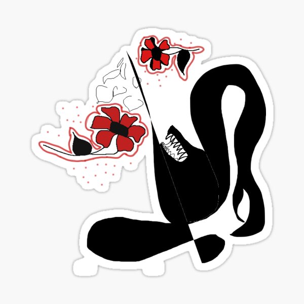 A Dragon's Breath Sticker