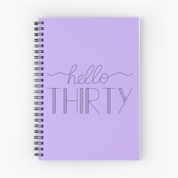 Item preview, Hello Thirty IV - 30th Birthday Gift designed and sold by Lemon Pepper.