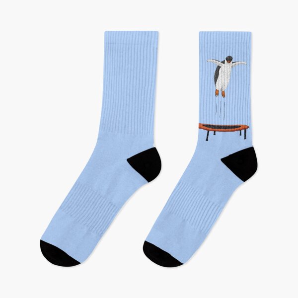 Item preview, Penguin on a trampoline designed and sold by Martina Scott.