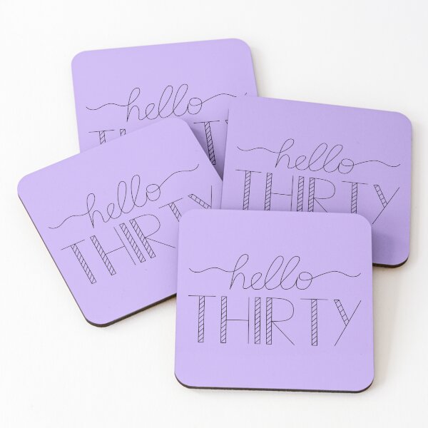 Item preview, Hello Thirty IV - 30th Birthday Gift designed and sold by Lemon Pepper.