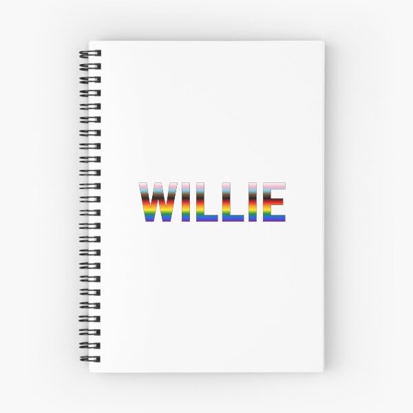 Item preview, Willie Rainbow Progress Pride Name designed and sold by PrideNames.