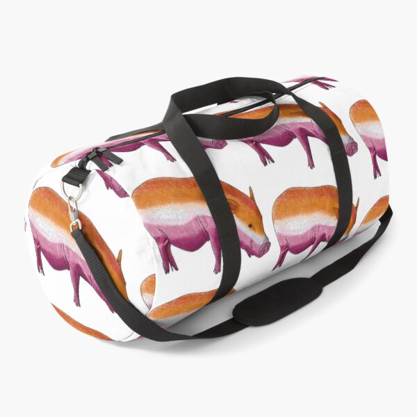 Item preview, Lesbian Flag Pride Pig  designed and sold by kylepeterart.
