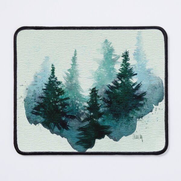 Item preview, Forest in fog designed and sold by christianmerz.