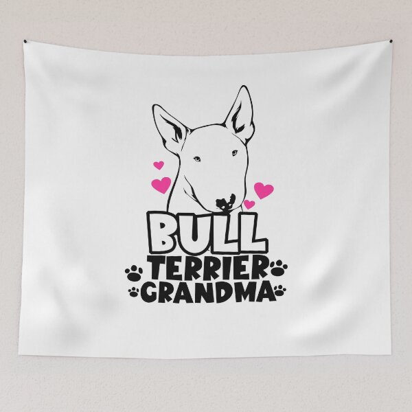 Item preview, Bull Terrier Grandma designed and sold by ccabreira.