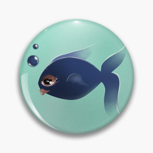 Item preview, Anime fish with face designed and sold by BigAyes.