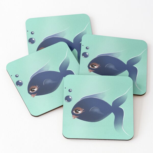 Item preview, Anime fish with face designed and sold by BigAyes.
