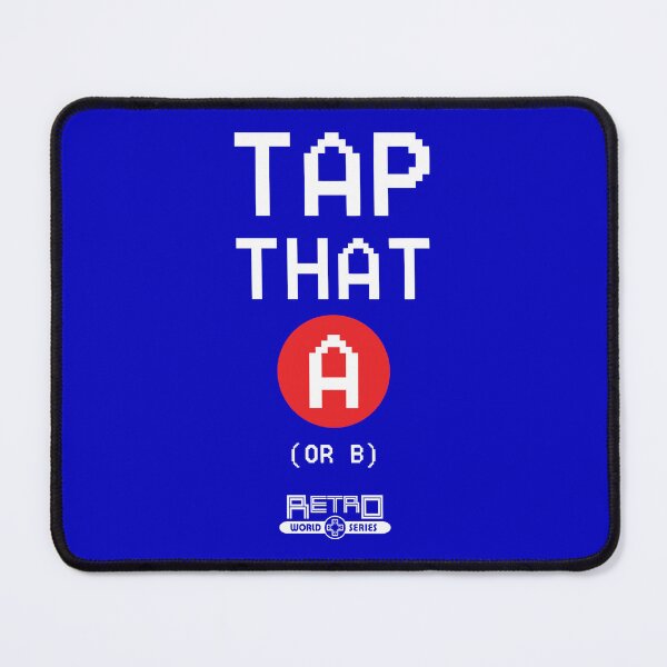Item preview, Tap that A (or B) - Retro Gaming designed and sold by Retro World Series.