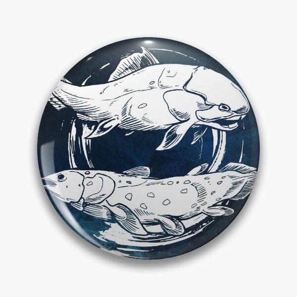 Item preview, Ancient fish on ink designed and sold by xVelozeex.