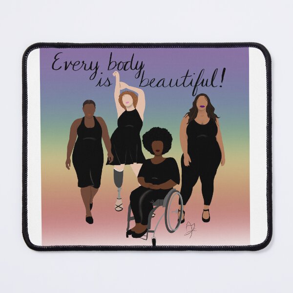 Item preview, Every Body is Beautiful! designed and sold by TheBarefootMom.