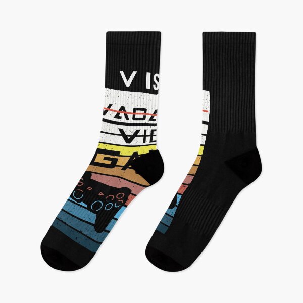 Item preview, V is for Video Games  Vacation Day Gamer Men designed and sold by Micosmile.
