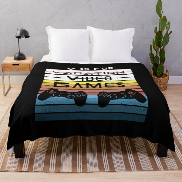 Item preview, V is for Video Games Vacation Day Gamer Men designed and sold by Micosmile.