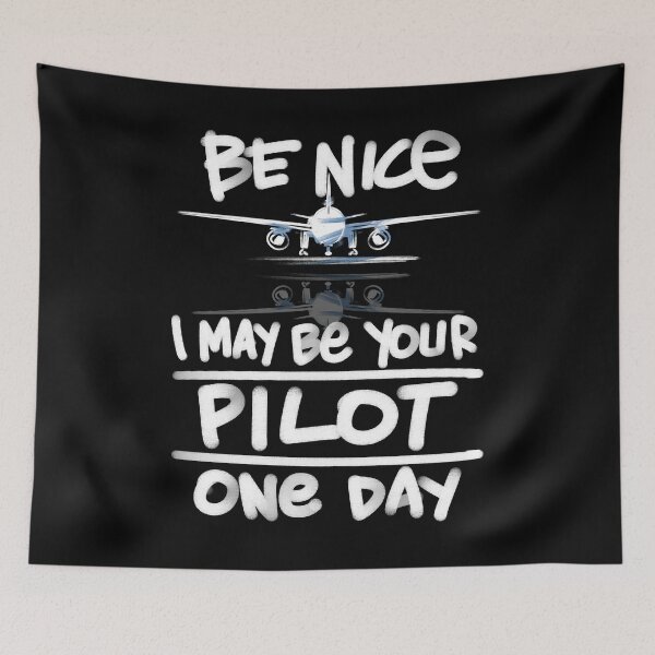 Item preview, Airline Pilot Trainee Pilots Airplane Captain Future Pilot Kid Funny Saying Gift designed and sold by Maljonic.