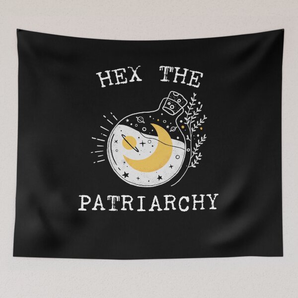 Artikelvorschau, Hexe Die feministische Hexe des Patriarchats Lustiger magischer mystischer magischer Mond entworfen und verkauft von Meteor77.