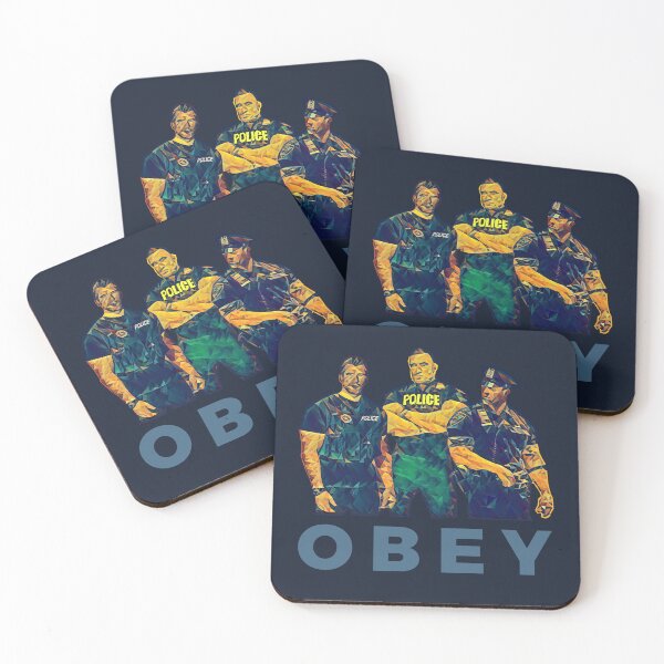 Item preview, OBEY (Police Cubism Theme) designed and sold by LiverpoolStore.