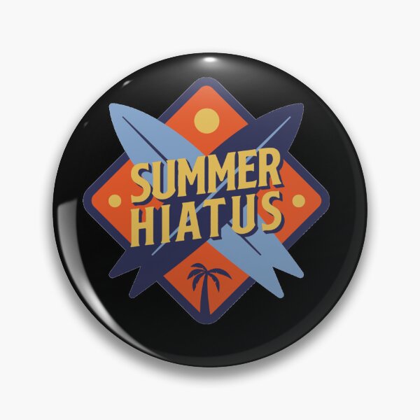 Item preview, Summer Hiatus Sticker designed and sold by Farage Art.