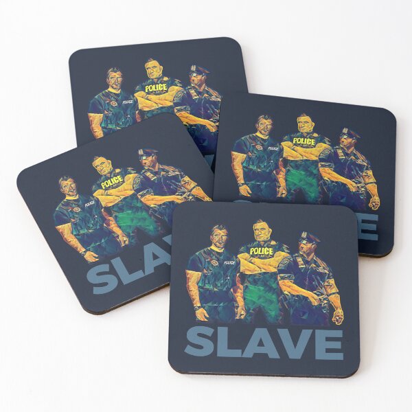 Item preview, SLAVE (Police Cubism Theme) designed and sold by LiverpoolStore.