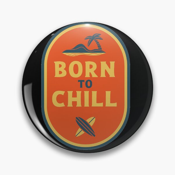 Item preview, Bord To Chill Sticker designed and sold by Farage Art.