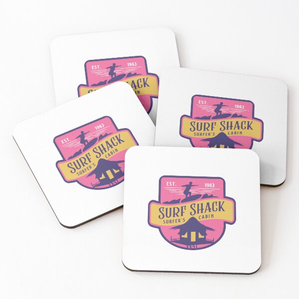 Item preview, Surf Shack Cabin Sticker designed and sold by Farage Art.