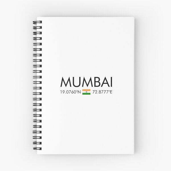 Item preview, India - Mumbai City Coordinates designed and sold by n0madd.