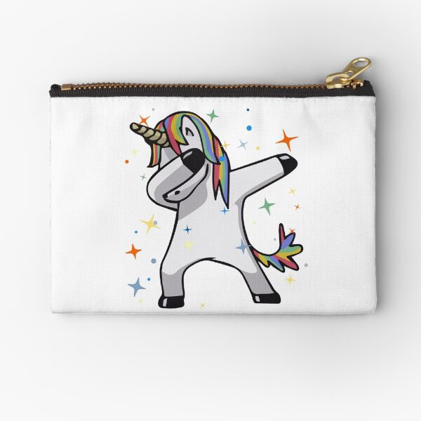 Original Unicorn Dab Zipper Pouch