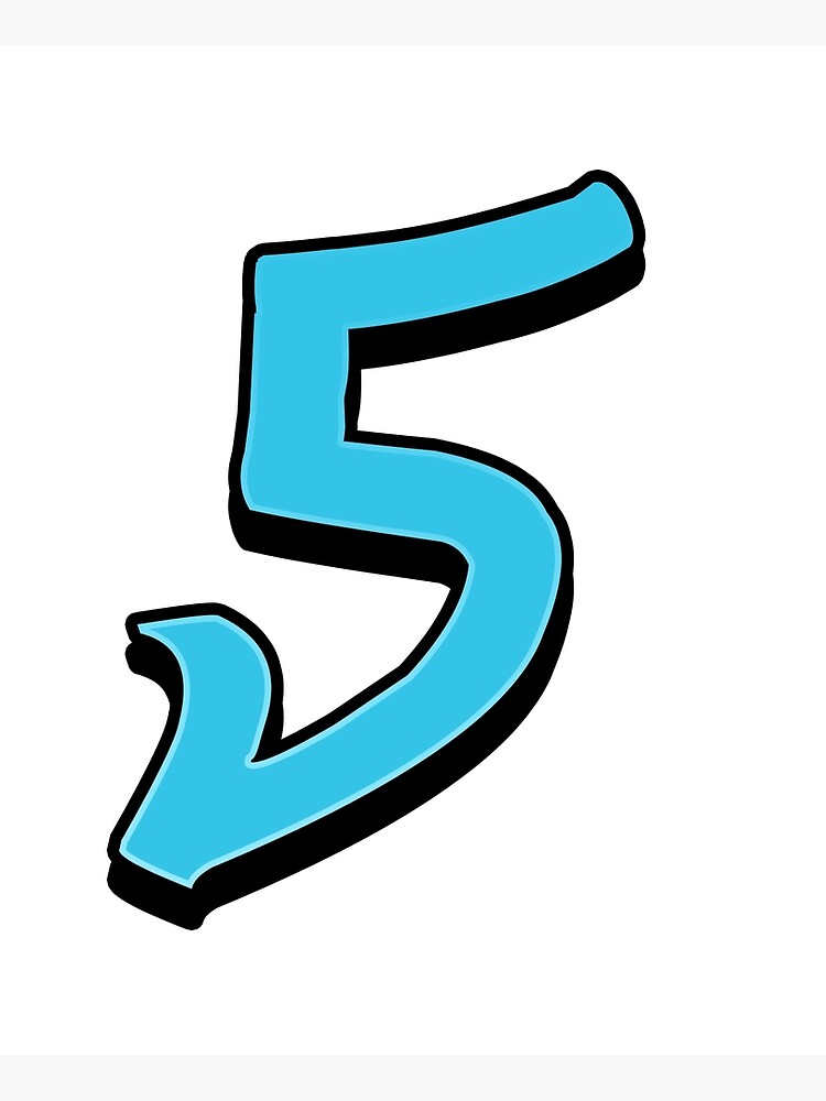 number 5 Graffiti Poster For Sale By NIKI2 Redbubble number-5-graffiti-poster-for-sale-by-niki2-redbubble